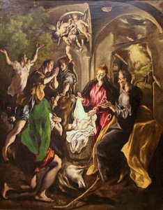 羊飼いの礼拝 作： El Greco